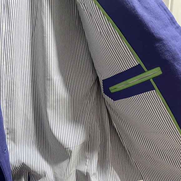 NWOT J. Crew Regent Linen One Button Preppy Office Siren Quiet Luxury Blazer 8 - Picture 10 of 11